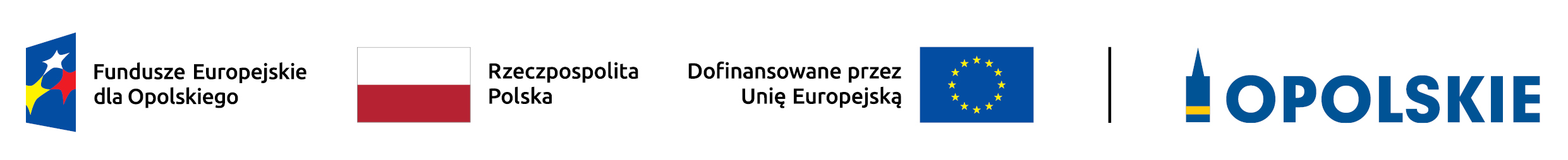 Fundusze Europejskie dla Opolskiego, Rzeczpospolita Polska, Dofinansowane przez Unię Europejską, Opolskie