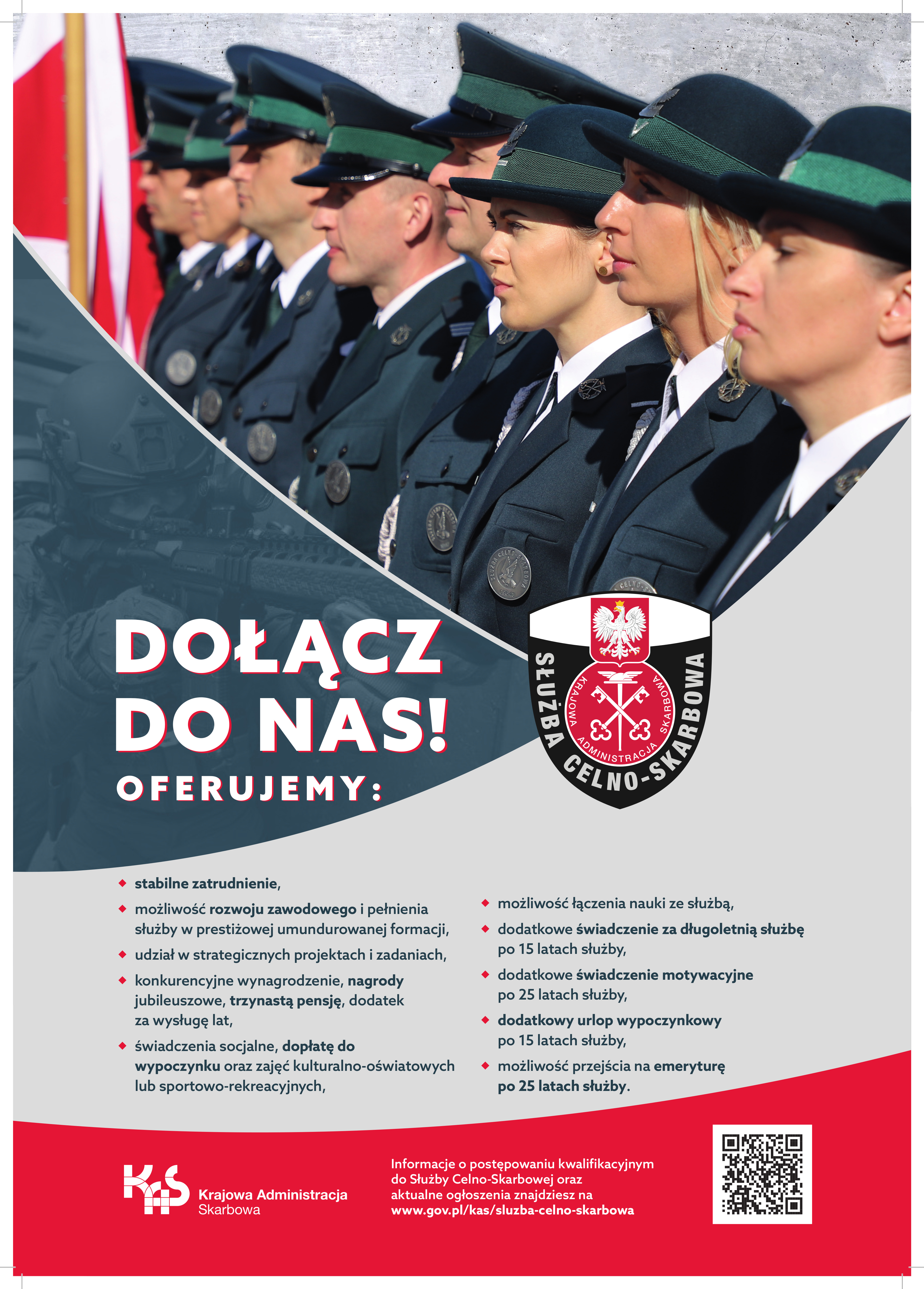 Plakat Izby Administracji Skarbowej w Olsztynie