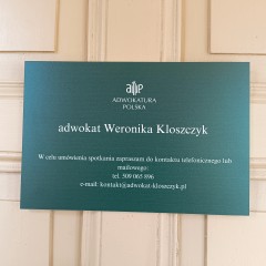 nnk.article.image-alt W ramach akcji „Lokalni są fajni” odwiedziliśmy„Kancelarię Adwokacką Adwokat Weronika Kloszczyk” z siedzibą w Lidzbarku Warmińskim.